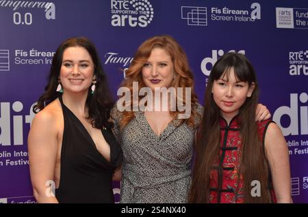 Gäste bei der Premiere von The Reawakening beim Dublin Film Festival im Lighthouse Cinema Dublin, Irland Samstag, den 24. Februar 2024 Stockfoto