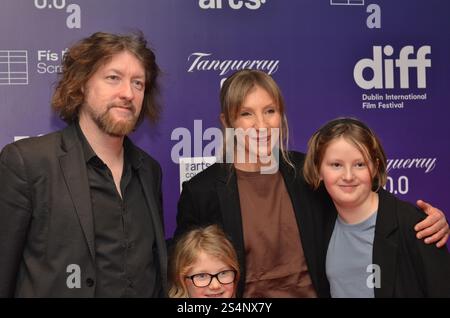 Gäste bei der Premiere von The Reawakening beim Dublin Film Festival im Lighthouse Cinema Dublin, Irland Samstag, den 24. Februar 2024 Stockfoto