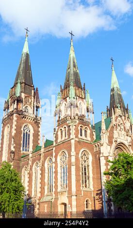 Kirche St. Olha und Elizabeth in Lemberg (Ukraine) Stockfoto