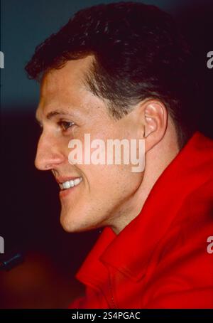 Deutscher F1-Motorsport-Rennfahrer Michael Schumacher, 1998 Stockfoto