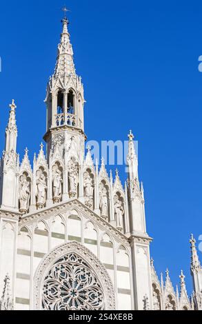 Kirche des Heiligen Herzens Jesu in Prati (auch bekannt als Chiesa del Sacro Cuore del Suffragio) im Zentrum von Rom (Italien). Entworfen von Giuseppe Stockfoto