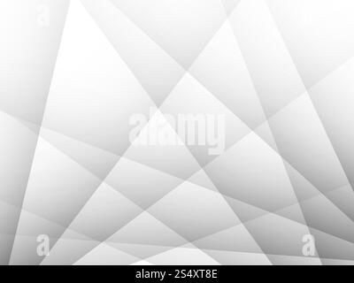 Grauer Hintergrund für geometrische Technologie. Modernes technisches Vektorlayout für Schwarzweißgrafiken. Hintergrund abstraktes Schwarzweiß-Grau für Poster- oder Bannerillustration. Grauer Hintergrund für geometrische Technologie. Modernes technisches Vektorlayout für Schwarzweißgrafiken Stock Vektor
