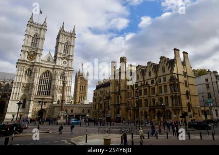 Westminster Abbey, Westminster, City of Westminster, London, England. Stockfoto