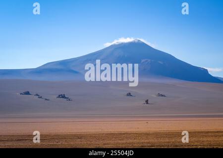 DALI Wüste in Sud Lipez Reserva Eduardo Avaroa, Bolivien. DALI Wüste in Sud Lipez Reserva, Bolivien Stockfoto
