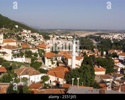 europa, griechenland, thrakien, Stadt xanthi, Altstadt, mit Moschee Stockfoto