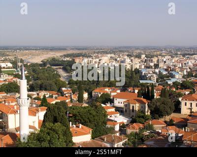 europa, griechenland, thrakien, Stadt xanthi, Altstadt, mit Moschee Stockfoto