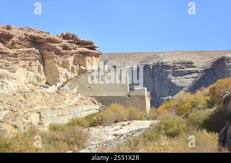 Ali-Moschee am See im Band-e-Amir-Nationalpark, Afghanistan Stockfoto