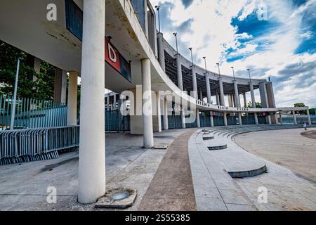 Bei der Eröffnung für die Weltmeisterschaft 1950 war es das größte Stadion der Welt. Mehr als 200.000 Leute schossen sich ein, um das letzte Spiel – den Mo – zu sehen Stockfoto