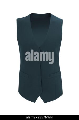 Weste isoliert auf weißem Hintergrund. Weste isoliert Stockfoto