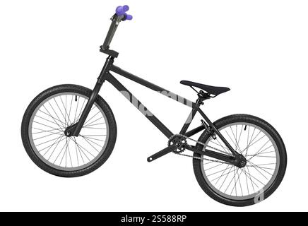 Fahrrad isoliert auf weißem Hintergrund Stockfoto