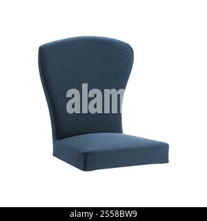 Stuhl isoliert auf weiß Stockfoto