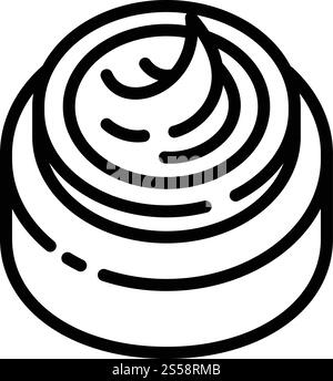 Aloe Vera Creme-Symbol. Umriss Aloe Vera Creme Glas Vektor Symbol für Web Design isoliert auf weißem Hintergrund. Aloe Vera Creme-Symbol, Outline-Stil Stock Vektor