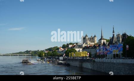 Saumur (Nordwestfrankreich) Stockfoto