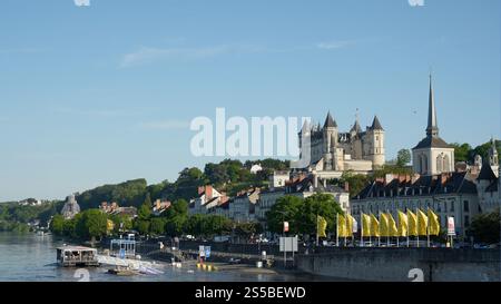 Saumur (Nordwestfrankreich) Stockfoto