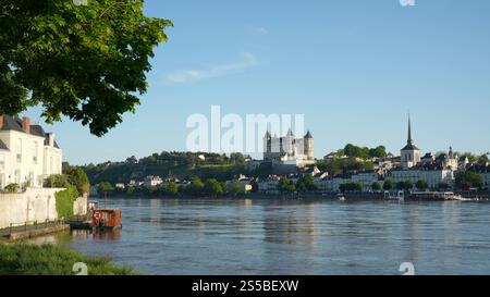 Saumur (Nordwestfrankreich) Stockfoto