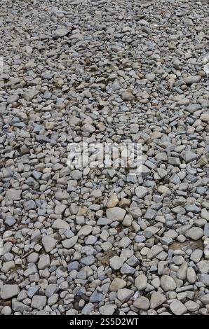 Textur von vielen Schotter. Stein ist eine solide Basis für Stiftung Stockfoto