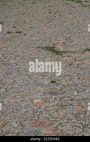 Die Textur ist sehr alt und ungenau, fertiger Aus relief Steine in verschiedenen Formen Stockfoto