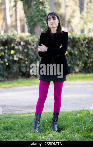 Rom, Italien, 14. Januar 2025 - Marianna Fontana nimmt an einem Fotogespräch für den Film „Luce“ in Casa del Cinema - Villa Borghese in Rom Teil. Credits: Luigi de Pompeis/Alamy Live News Stockfoto