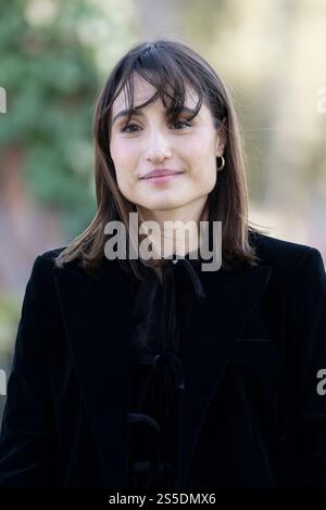 Rom, Italien, 14. Januar 2025 - Marianna Fontana nimmt an einem Fotogespräch für den Film „Luce“ in Casa del Cinema - Villa Borghese in Rom Teil. Credits: Luigi de Pompeis/Alamy Live News Stockfoto