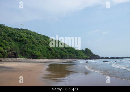 Verschiedene Strände von North Goa Stockfoto