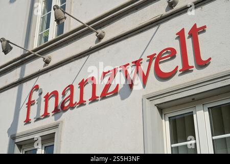 FW-Verlag, Finanzwelt, Söhnleinstraße, Schierstein, Wiesbaden, Hessen, Deutschland Stockfoto