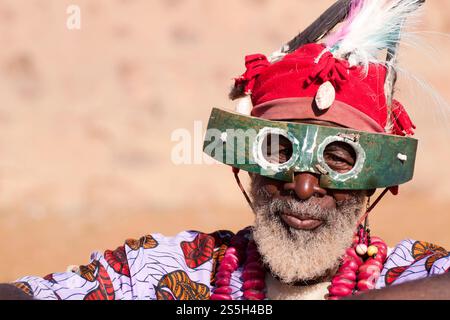 Traditionelle Mali-Tänzer Stockfoto