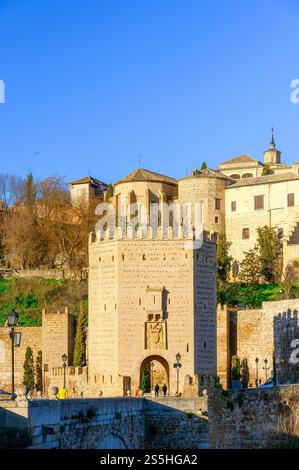 Architektur und Stadtbild in Toledo, Spanien Stockfoto