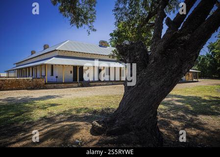 Ehemaliges Polizeigebäude, Greenough Museum Village, Western Australia, Australien, Ozeanien Stockfoto