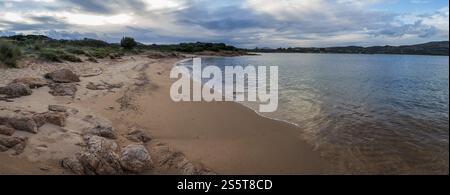 Die schöne Costa Corallina in Sardinien Stockfoto