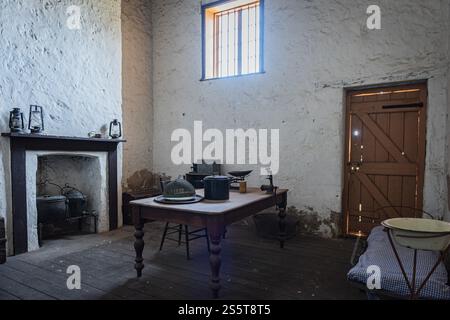 Ehemaliger Versorgungsraum eines Wohngebäudes, Greenough Museum Village, Western Australia, Australien, Ozeanien Stockfoto