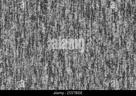 Echten heather Gewirke aus synthetischen Fasern strukturierten Hintergrund. Stoff farbig Textur. Hintergrund mit feiner Streifenstruktur. Stockfoto