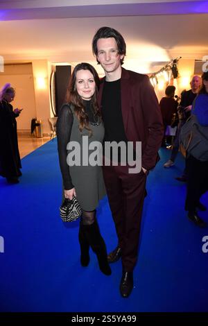 Alice Dwyer und Sabin Tambrea bei „der Heimweg“ Filmpremiere am 14.01.2025 in Berlin Stockfoto