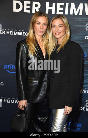 Valentina und Cheyenne Pahde bei „der Heimweg“ Filmpremiere am 14.01.2025 in Berlin Stockfoto
