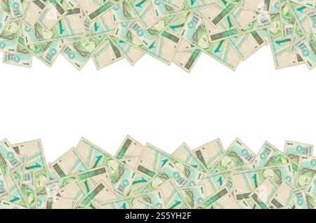 Republiken Effigy Porträt dargestellt als Büste auf altem brasilianischem Geld. Grüner Schild vorn. Republiken Effigy Porträt dargestellt als Büste auf Stockfoto