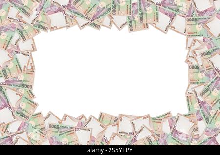 Frauenporträt auf indonesischer 1000 Rupiah-Banknote, ehemalige Währung Indonesiens. West Sumatra Clever Weaver. Frauenporträt auf Indonesien 1000 Rupiah Stockfoto