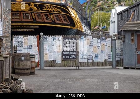 Am 16. Oktober 2023 ist sie Teil der National Historic Fleet in Bristol, Großbritannien Stockfoto