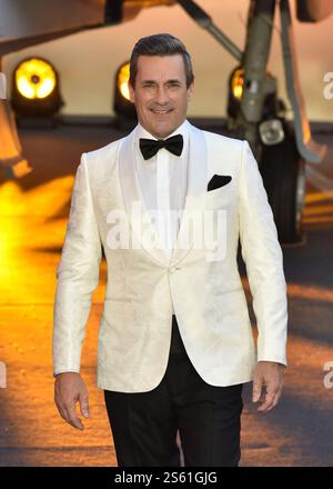 Jon Hamm nimmt an der „Top Gun: Maverick“ Teil – Royal Film Performance in Leicester Square Gardens London, England. Donnerstag, 19. Mai 2022 Stockfoto