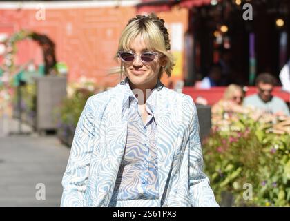 Ashley Roberts in den Global Radio Studios in London, England. UK. Montag, 11. Juli 2022 Stockfoto