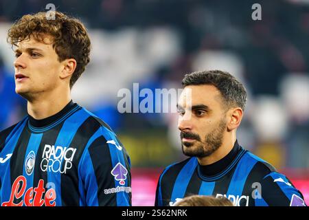 Bergamo, Italie. Januar 2025. Davide Zappacosta (Atalanta BC) während des italienischen Meisterschaftsspiels Serie A zwischen Atalanta BC und Juventus FC am 14. Januar 2025 im Gewiss Stadium in Bergamo, Italien - Foto Morgese-Rossini/DPPI Credit: DPPI Media/Alamy Live News Stockfoto