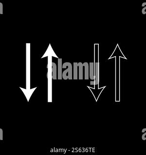 Jedes nächste Blatt wird einhundertachtzig Grad 180 Bezeichnung auf dem Hintergrund Symbol Kontur Set weiß Farbe Vektor Illustration flache Art einfaches Bild. Jedes nächste Blatt wird einhundertachtzig Grad 180 Bezeichnung auf dem Hintergrund Symbol Kontur Set White Color Vector Illustration Flat Style Bild gedreht Stock Vektor