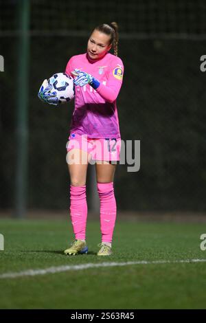 Fersini Stadium, Rom, Italien. Januar 2025. Italienische Coppa Italia Femminile Quarter Final, First Leg Football; Lazio gegen Juventus; Kerttu Karresmaa von SS Lazio Credit: Action Plus Sports/Alamy Live News Stockfoto