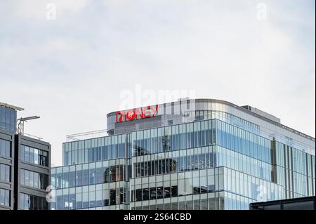 Virgin Money Bürogebäude, Glasgow, Schottland, Großbritannien, Europa Stockfoto