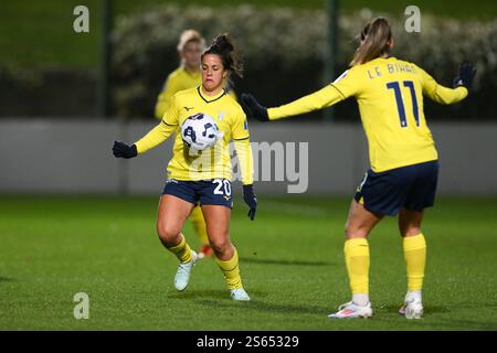 15. Januar 2025, Mirko Fersini Stadium, Formello (Rom), Italien; Coppa Italia Frauen Fußball Spiel; Lazio gegen Juventus; Flaminia Simonetti von SS Lazio Stockfoto