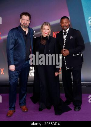 Back in Action , Weltpremiere im Zoo Palast, Berlin, 15.01.2025 Seth Gordon, Cameron Diaz und Jamie Foxx bei einem Special Screening von Back in Action im Zoo Palast in Berlin am 15.1,2025. Berlin Zoo Palast *** Back in Action , Uraufführung im Zoo Palast, Berlin, 15 01 2025 Seth Gordon, Cameron Diaz und Jamie Foxx bei einer Sondervorführung von Back in Action im Zoo Palast in Berlin am 15 1 2025 Berlin Zoo Palast Copyright: XAnitaxBuggex Stockfoto