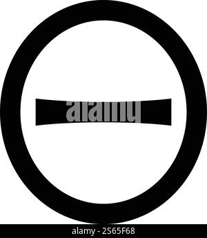 Theta großes griechisches Symbol Großbuchstabe Schriftart Symbol Schwarze Farbe Vektor Illustration flache Stil einfaches Bild. Theta großes griechisches Symbol Großbuchstabe Schriftsymbol Schwarzes Farbvektor Illustration flaches Bild Stock Vektor