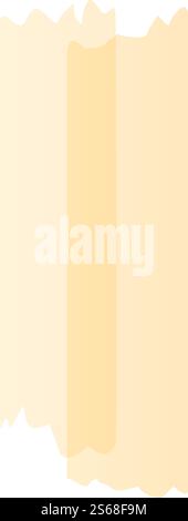 Symbol „Cut Scotch Tape“. Cartoon von geschnittenem Scotch Tape Vektor-Symbol für Webdesign isoliert auf weißem Hintergrund. Cut Scotch Tape Symbol, Cartoon Stil Stock Vektor