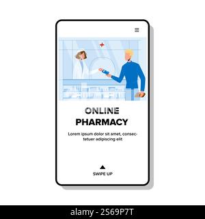 Meditation Online-Training Mit Trainer Vector. Meditierender Mensch Und Brennender Aromatischer Weihrauch Haben Meditations-Online-Kurse. Geschlossene Augen Charakter Sitzt Auf Yoga Matte Web Flat Cartoon Illustration. Meditation Online-Training Mit Trainer Vector Stock Vektor