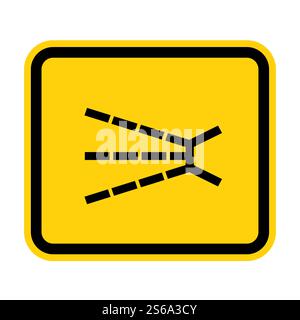 Symbol für spritzende Gefahr Isolieren auf weißem Hintergrund, Vektorgrafik EPS.10 Stock Vektor