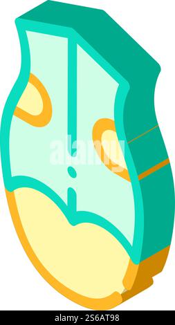 Kleidung für Hund isometrische Iconvektor. Kleidung für Hundezeichen. Isolierte Symboldarstellung. Kleidung für Hund isometrische Icon Vektor Illustration Stock Vektor