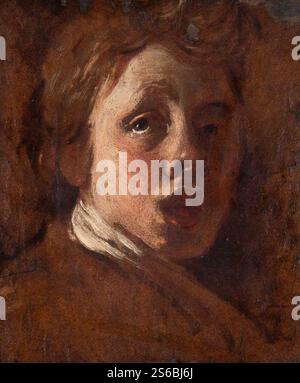 Gian Lorenzo Bernini (1598-1680) (Stil) - Ein Junge singend - Stockfoto